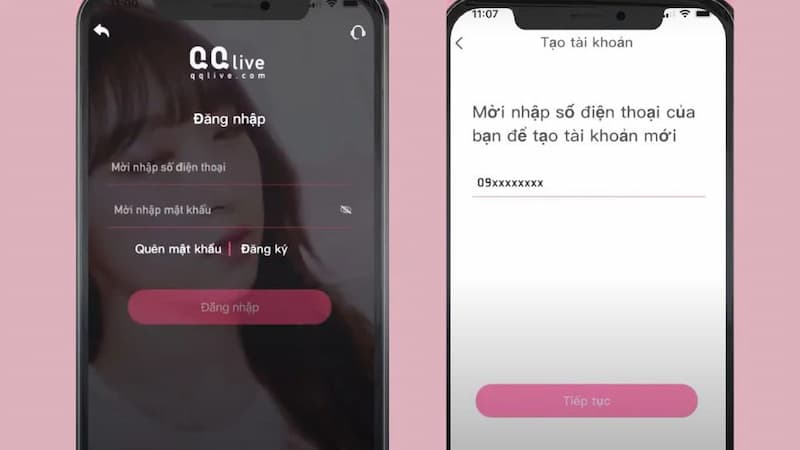 tải app show girl qq live trên iphone