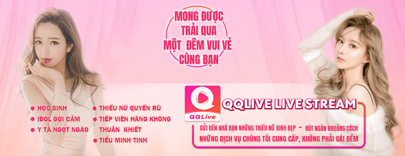 QQLive mở khóa phòng xem live gai xinh