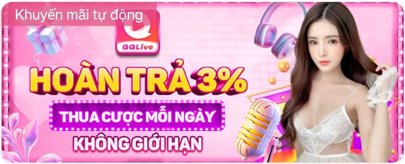 ứng dụng show hàng qq live Hoàn trả khi thua cược lên đến 3%