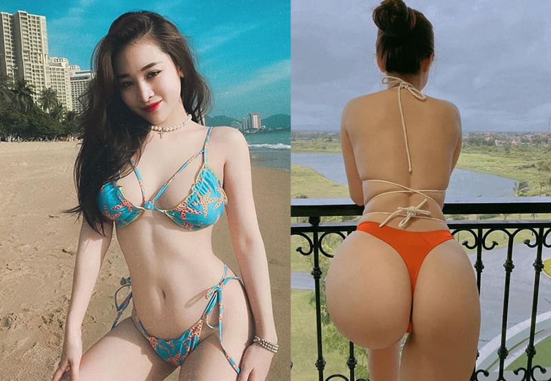 Hình ảnh gái xinh bikini mông to đẹp