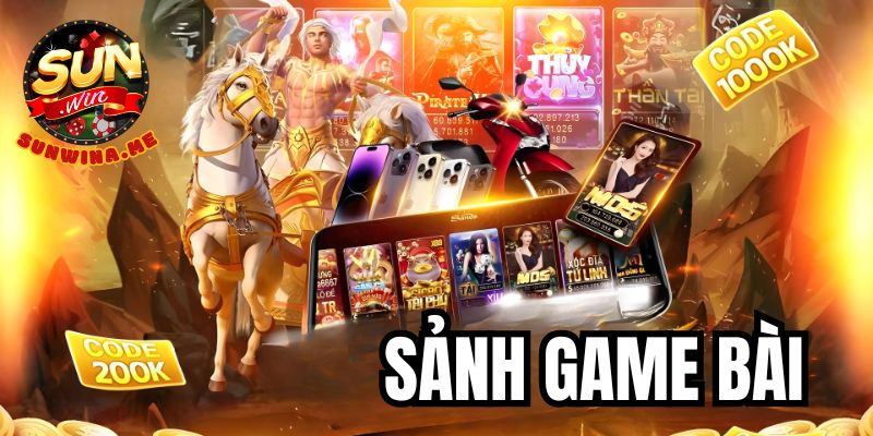 Sảnh game bài đổi thưởng đa dạng và chất lượng 