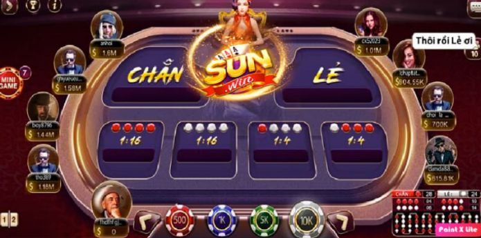 Lộ trình vào game Poker Sunwin